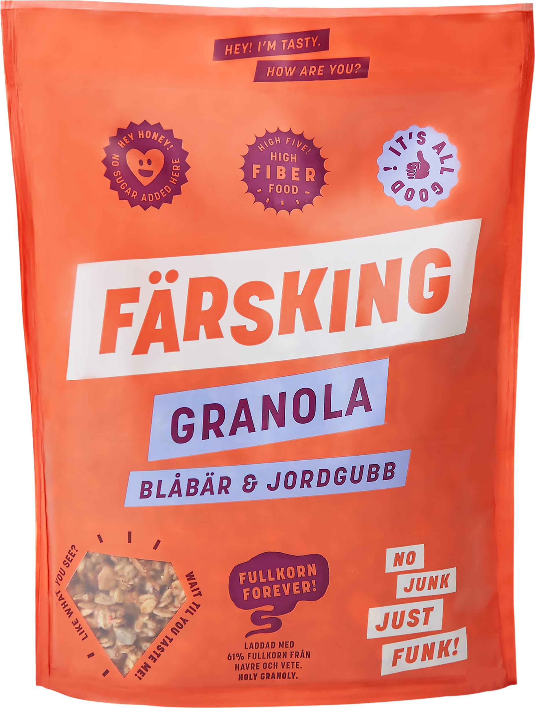 Granola Blåbär & Jordgubb 50g - 62% rabatt