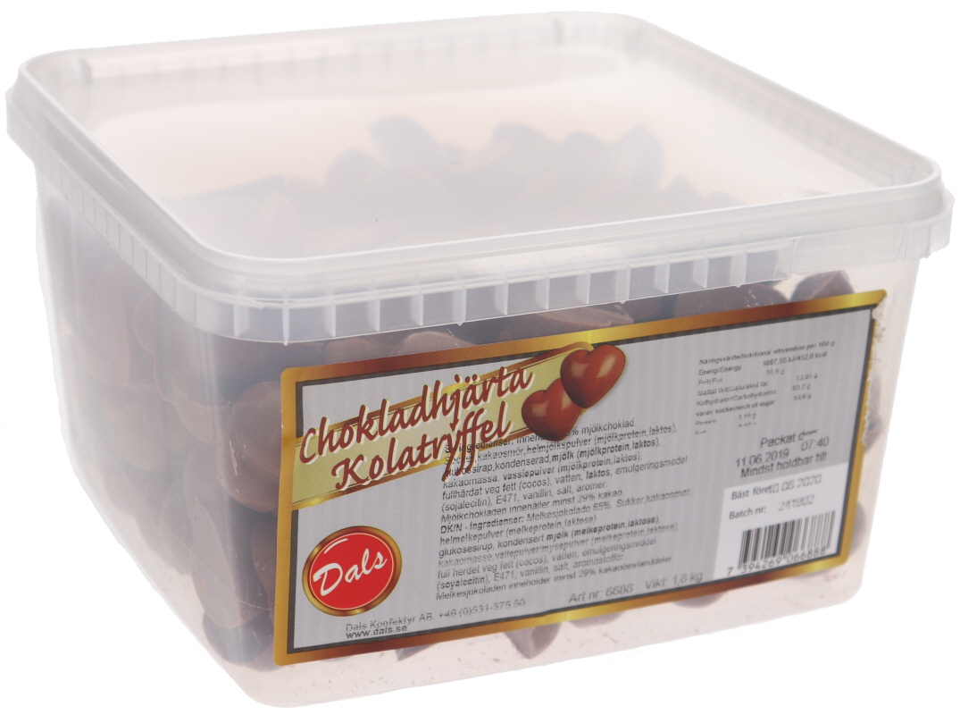 Chokladhjärta Kolatryffel - 55% rabatt