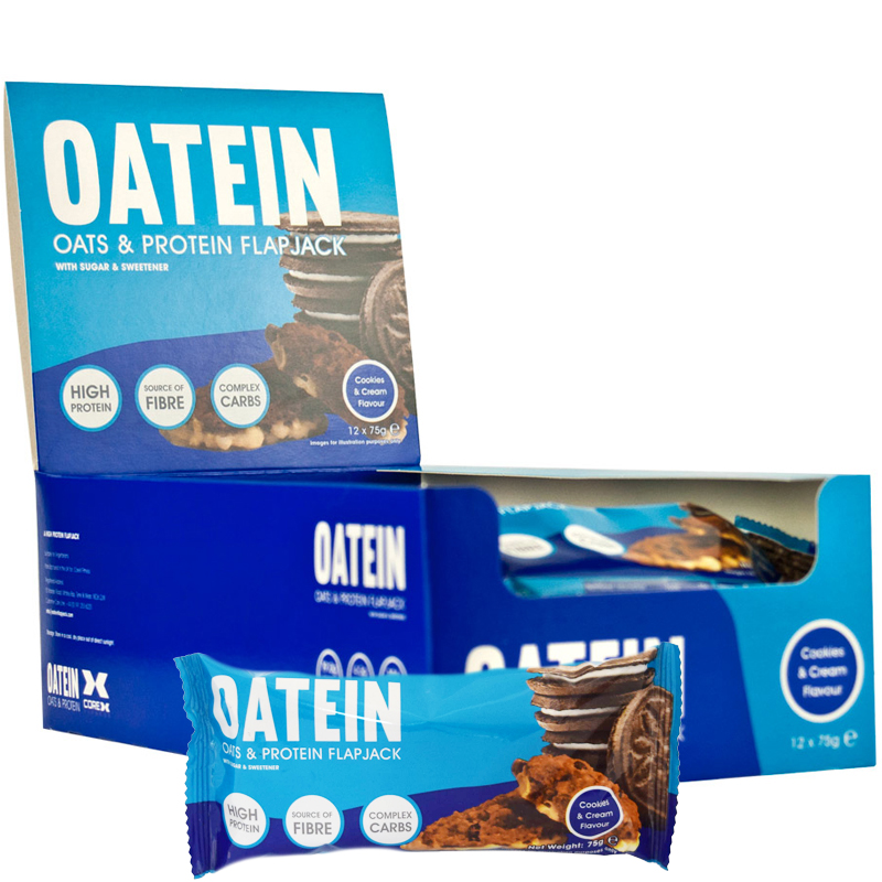 Hel Låda Havre- & Proteinbars "Cookies & Cream" - 64% rabatt