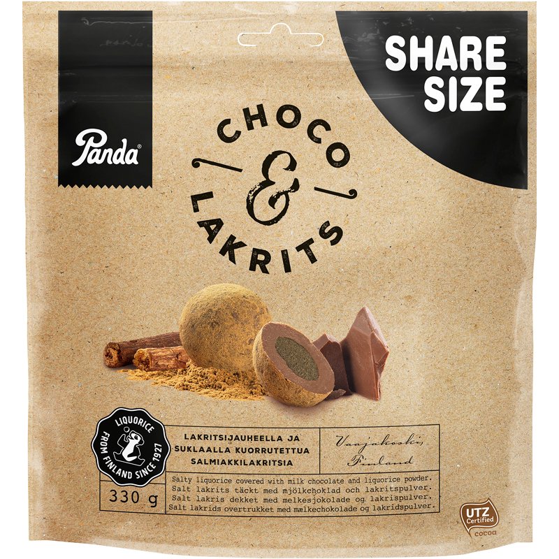 Saltlakrits Mjölkchoklad - 33% rabatt