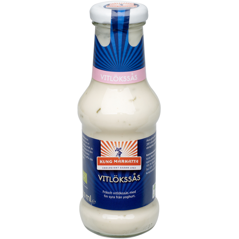 Eko Vitlökssås - 38% rabatt